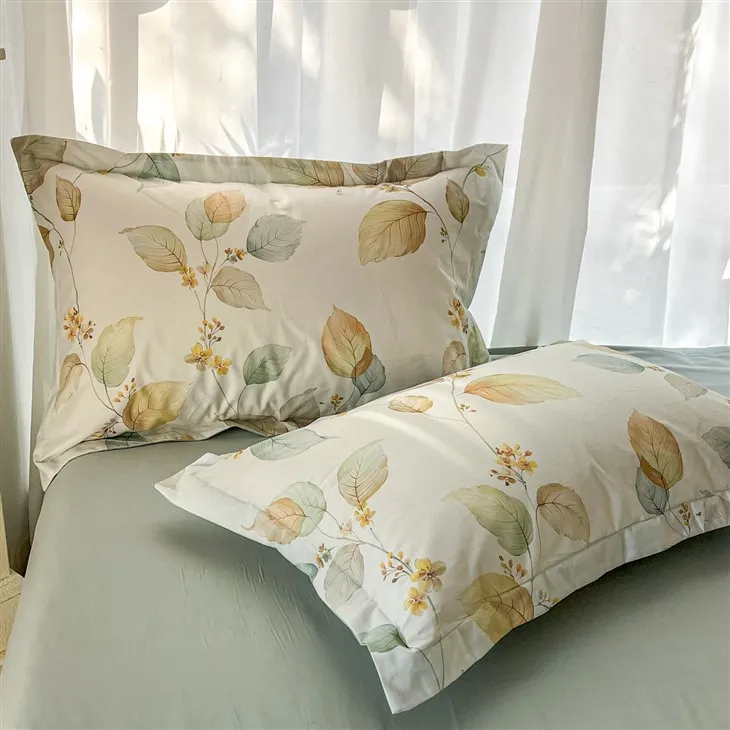 7-piece Printed Cotton Bedding Set high quality