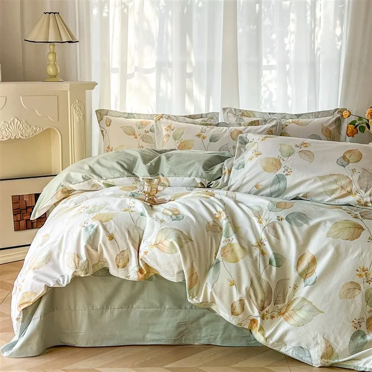 7-piece Printed Cotton Bedding Set best