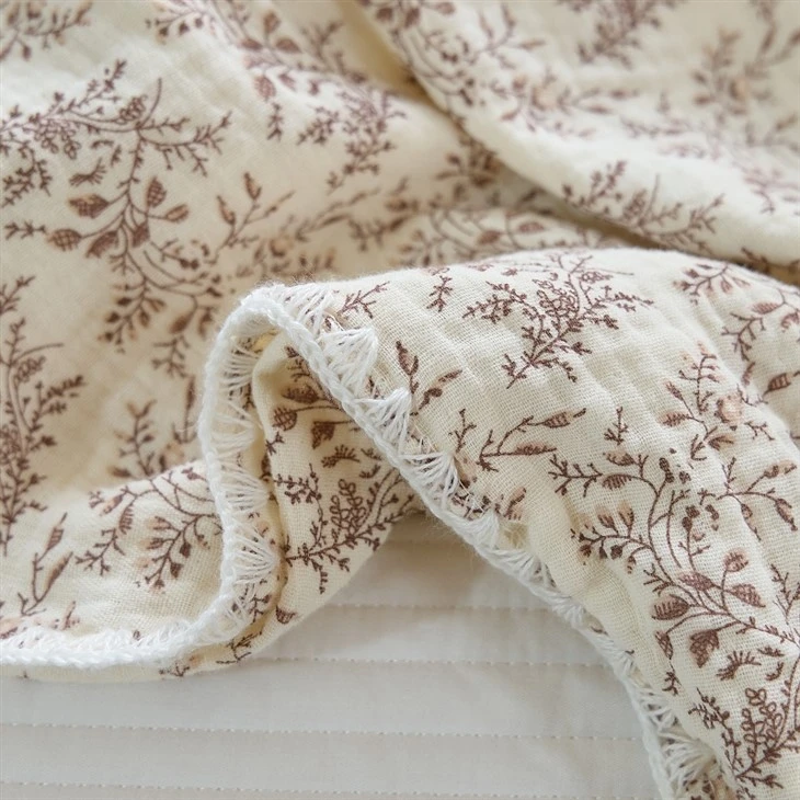 Class A Cotton Thick Gauze Blanket high quality